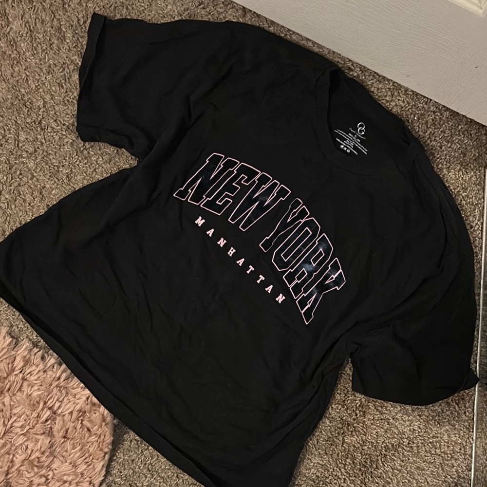 Black New York Graphic T-Shirt